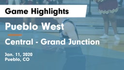 Pueblo West  vs Central - Grand Junction  Game Highlights - Jan. 11, 2020