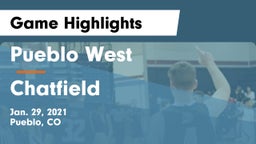 Pueblo West  vs Chatfield Game Highlights - Jan. 29, 2021