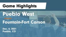 Pueblo West  vs Fountain-Fort Carson  Game Highlights - Dec. 4, 2021