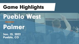 Pueblo West  vs Palmer  Game Highlights - Jan. 15, 2022