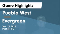 Pueblo West  vs Evergreen  Game Highlights - Jan. 13, 2023