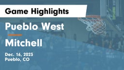 Pueblo West  vs Mitchell  Game Highlights - Dec. 16, 2023