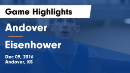 Andover  vs Eisenhower  Game Highlights - Dec 09, 2016