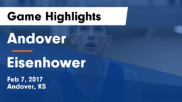 Andover  vs Eisenhower  Game Highlights - Feb 7, 2017