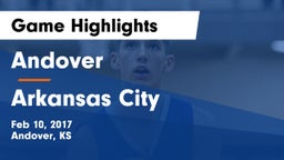 Andover  vs Arkansas City  Game Highlights - Feb 10, 2017
