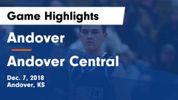 Andover  vs Andover Central  Game Highlights - Dec. 7, 2018