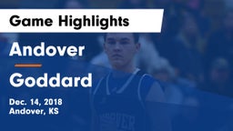 Andover  vs Goddard  Game Highlights - Dec. 14, 2018