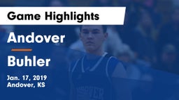 Andover  vs Buhler  Game Highlights - Jan. 17, 2019