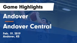 Andover  vs Andover Central  Game Highlights - Feb. 19, 2019