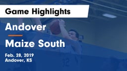 Andover  vs Maize South  Game Highlights - Feb. 28, 2019