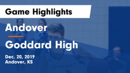 Andover  vs Goddard High Game Highlights - Dec. 20, 2019