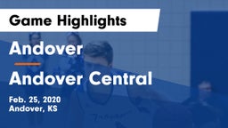 Andover  vs Andover Central  Game Highlights - Feb. 25, 2020