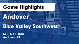 Andover  vs Blue Valley Southwest  Game Highlights - March 11, 2020