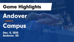 Andover  vs Campus  Game Highlights - Dec. 8, 2020