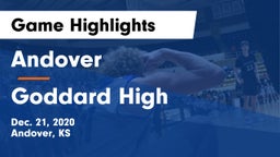 Andover  vs Goddard High Game Highlights - Dec. 21, 2020