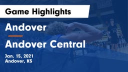 Andover  vs Andover Central  Game Highlights - Jan. 15, 2021