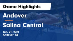 Andover  vs Salina Central  Game Highlights - Jan. 21, 2021