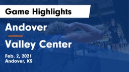 Andover  vs Valley Center  Game Highlights - Feb. 2, 2021