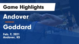 Andover  vs Goddard  Game Highlights - Feb. 9, 2021