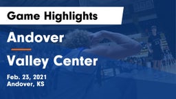 Andover  vs Valley Center Game Highlights - Feb. 23, 2021