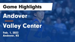 Andover  vs Valley Center  Game Highlights - Feb. 1, 2022