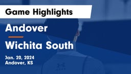 Andover  vs Wichita South  Game Highlights - Jan. 20, 2024