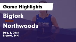 Bigfork  vs Northwoods Game Highlights - Dec. 3, 2018