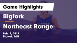 Bigfork  vs Northeast Range Game Highlights - Feb. 9, 2019