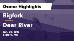 Bigfork  vs Deer River  Game Highlights - Jan. 20, 2020