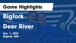 Bigfork  vs Deer River  Game Highlights - Jan. 1, 2024