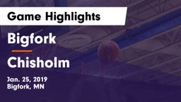 Bigfork  vs Chisholm  Game Highlights - Jan. 25, 2019