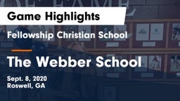 Fellowship Christian School vs The Webber School Game Highlights - Sept. 8, 2020