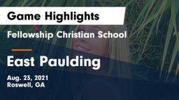 Fellowship Christian School vs East Paulding  Game Highlights - Aug. 23, 2021