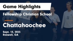 Fellowship Christian School vs Chattahoochee  Game Highlights - Sept. 14, 2023