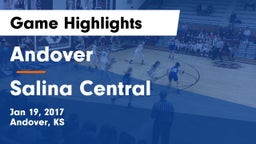 Andover  vs Salina Central  Game Highlights - Jan 19, 2017