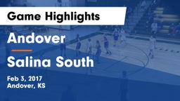 Andover  vs Salina South  Game Highlights - Feb 3, 2017