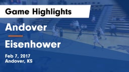 Andover  vs Eisenhower  Game Highlights - Feb 7, 2017