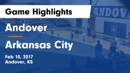 Andover  vs Arkansas City  Game Highlights - Feb 10, 2017