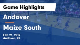 Andover  vs Maize South  Game Highlights - Feb 21, 2017