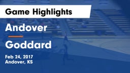 Andover  vs Goddard  Game Highlights - Feb 24, 2017