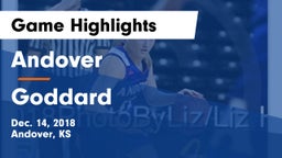 Andover  vs Goddard  Game Highlights - Dec. 14, 2018