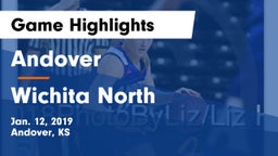 Andover  vs Wichita North  Game Highlights - Jan. 12, 2019