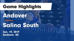 Andover  vs Salina South  Game Highlights - Jan. 19, 2019