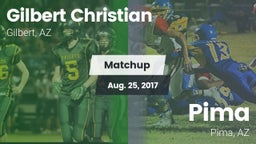 Matchup: Gilbert Christian vs. Pima  2017