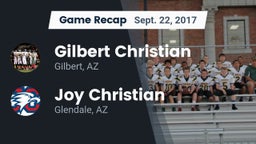 Recap: Gilbert Christian  vs. Joy Christian  2017