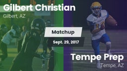 Matchup: Gilbert Christian vs. Tempe Prep  2017