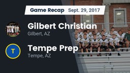 Recap: Gilbert Christian  vs. Tempe Prep  2017