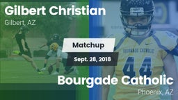 Matchup: Gilbert Christian vs. Bourgade Catholic  2018