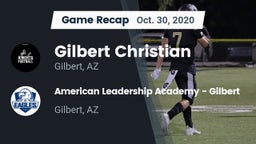 Recap: Gilbert Christian  vs. American Leadership Academy - Gilbert  2020