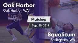 Matchup: Oak Harbor HS vs. Squalicum  2016